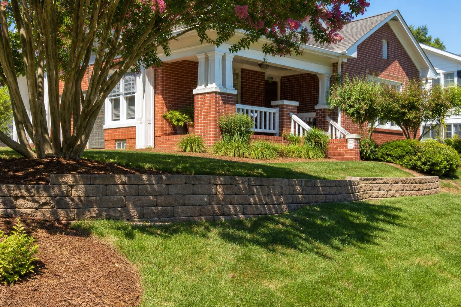 Retaining walls in Matthews, NC