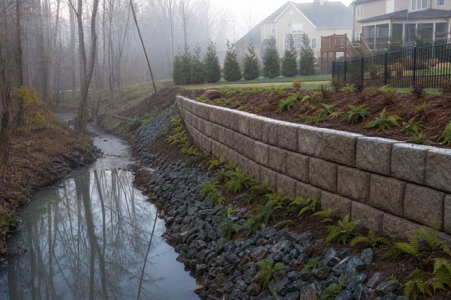 Erosion Control in Ballantyne, NC