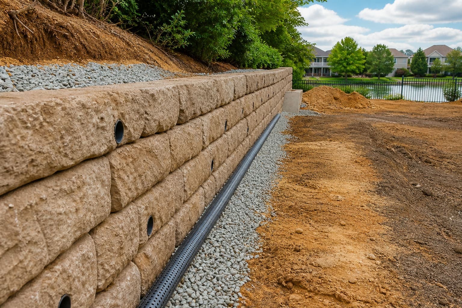 Drainage Solutions in Cornelius, NC