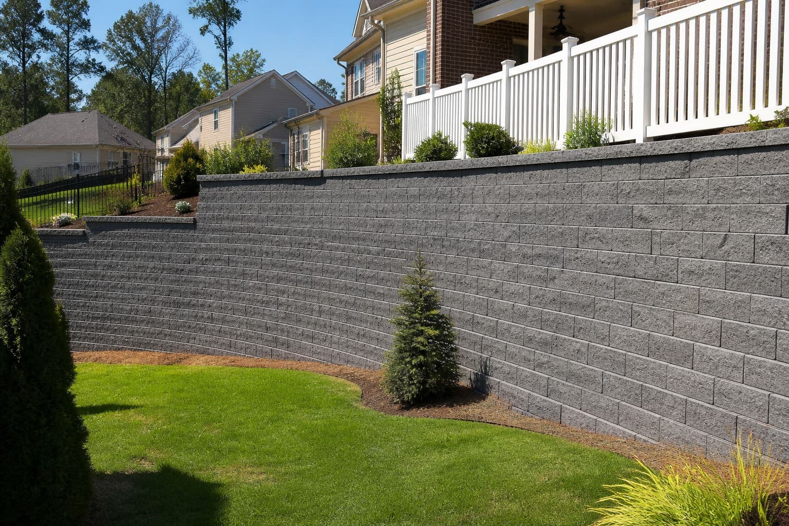 Concrete Retaining Walls in Huntersville, NC