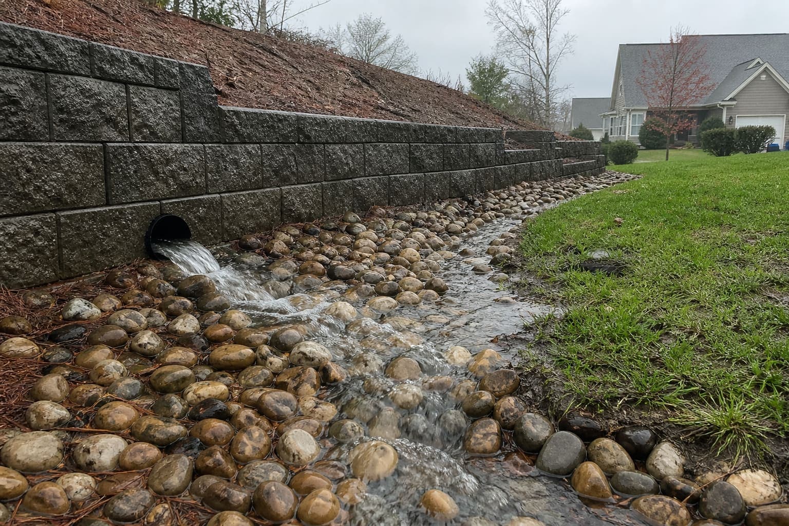 Drainage Solutions in Monroe, NC