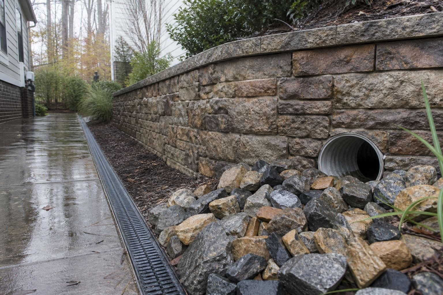 Drainage Solutions in Pineville, NC