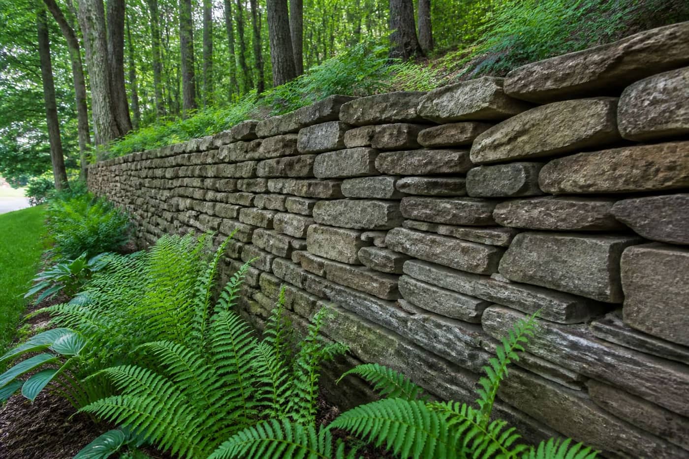Stone Retaining Walls in Waxhaw, NC