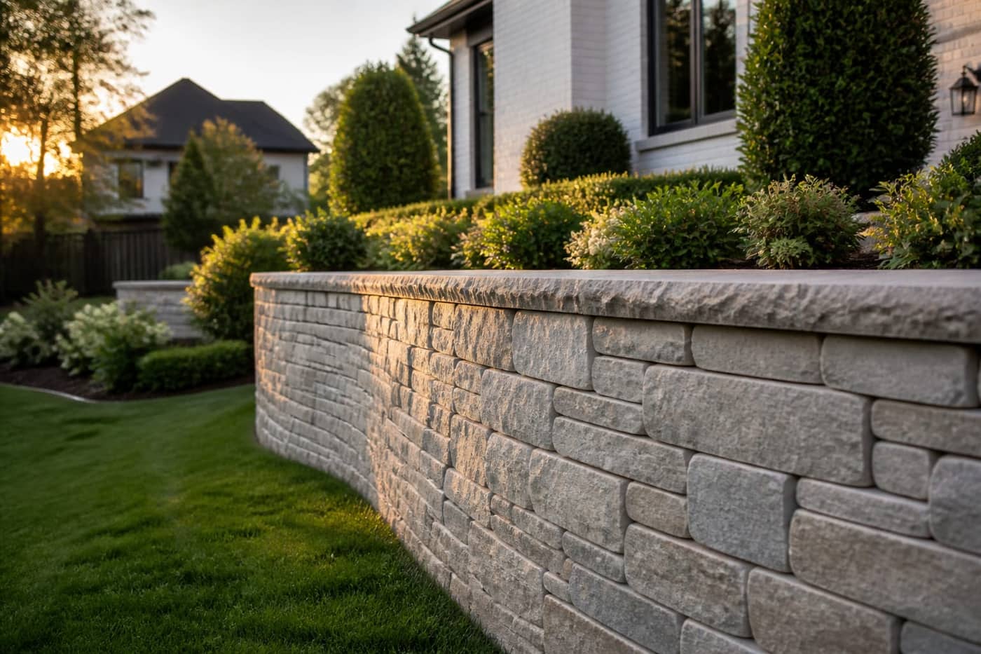 Stone Retaining Walls